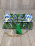 Chenille clutch Purse